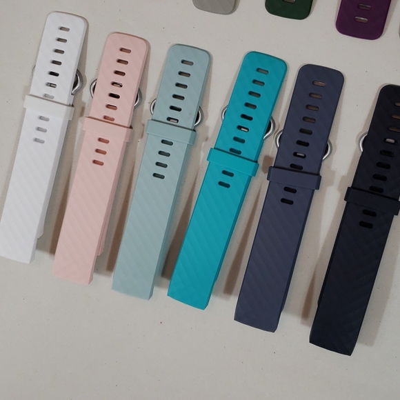 NEW 12 Wristbands for Fitbit Charge 3 12 pack, multi color generic brand - Picture 3 of 8